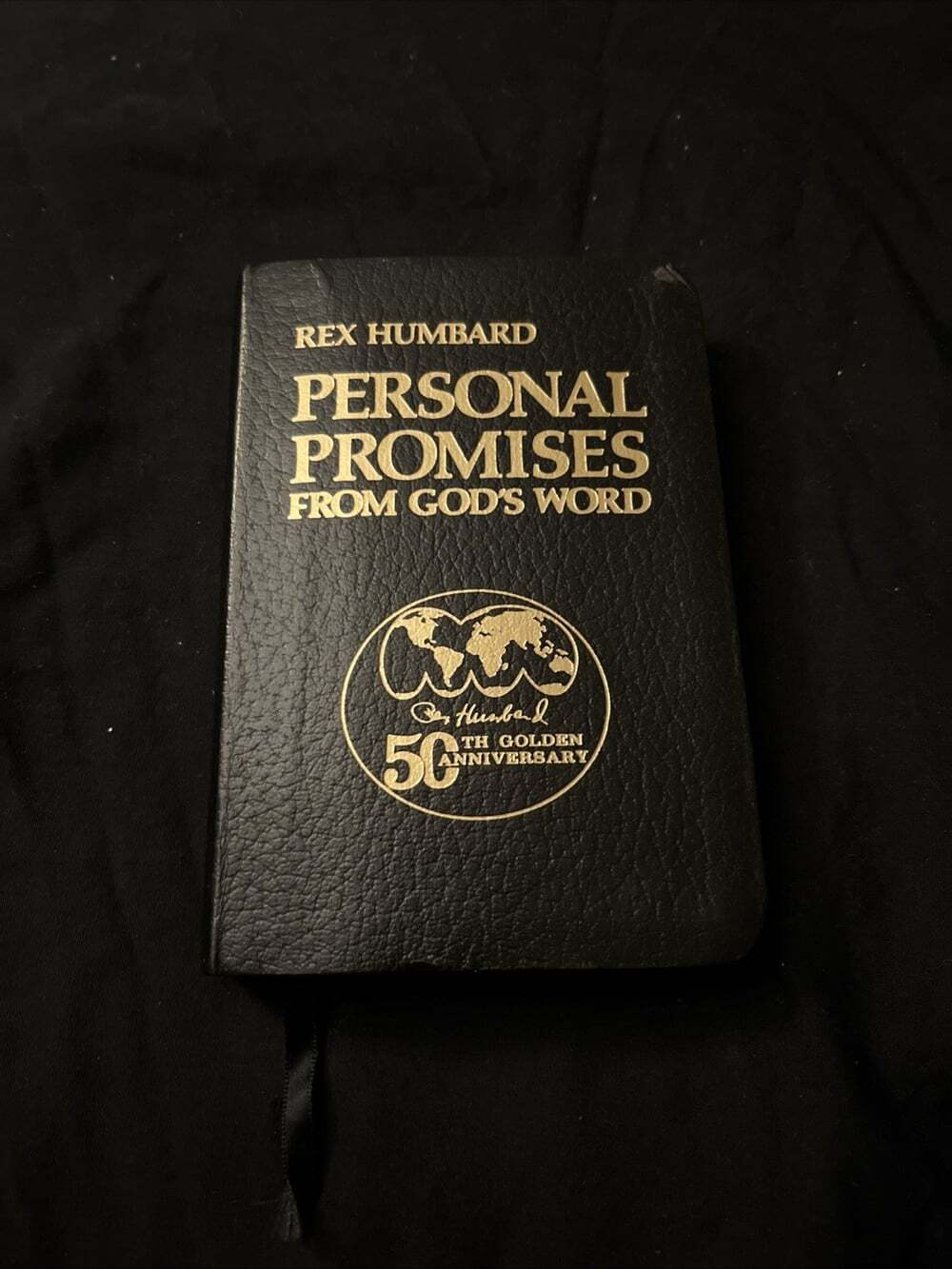 Rex Humbard: Personal Promises From God's Word 50th Anniversary 1977 Black